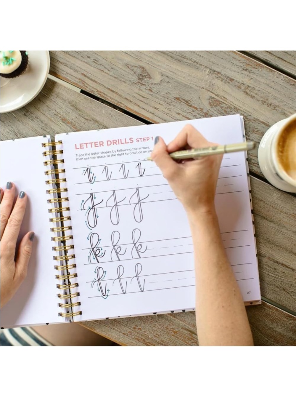 Hand Lettering 101 Spiral Notebook - Picture 3 of 10